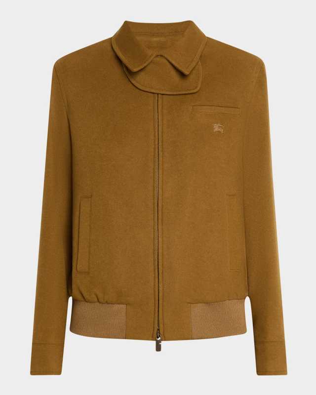 Cashmere Bomber Jacket
